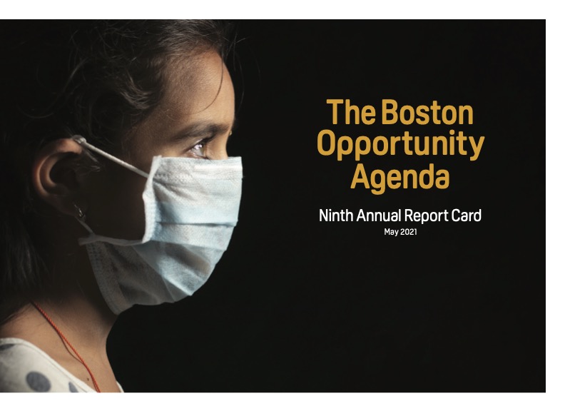 Boston Opportunity Agenda report card 2021 cover